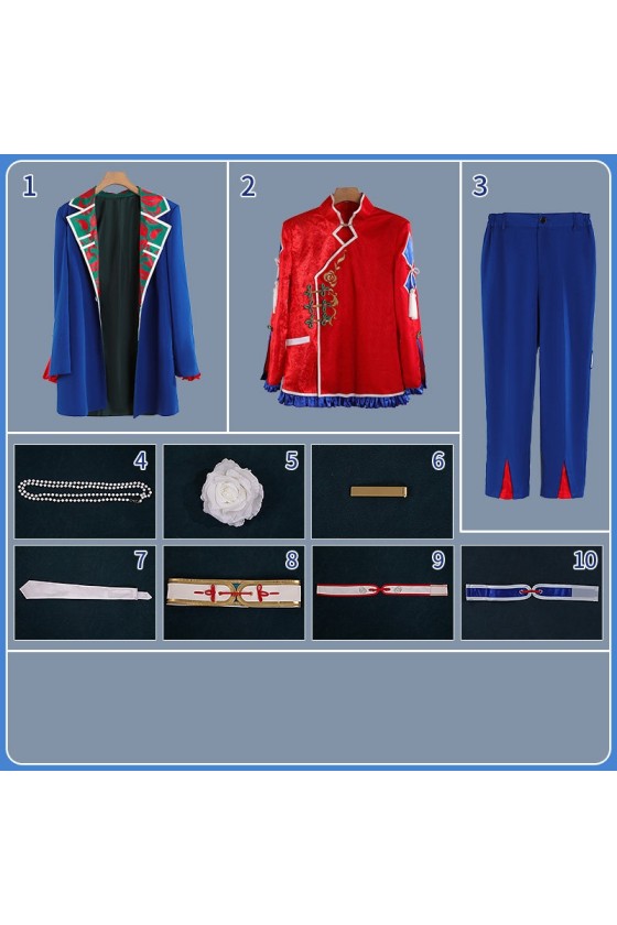2XXT Cosplay Vtuber Virtual YouTuber Kaisei Rose Valentine Suit Cosplay Costume